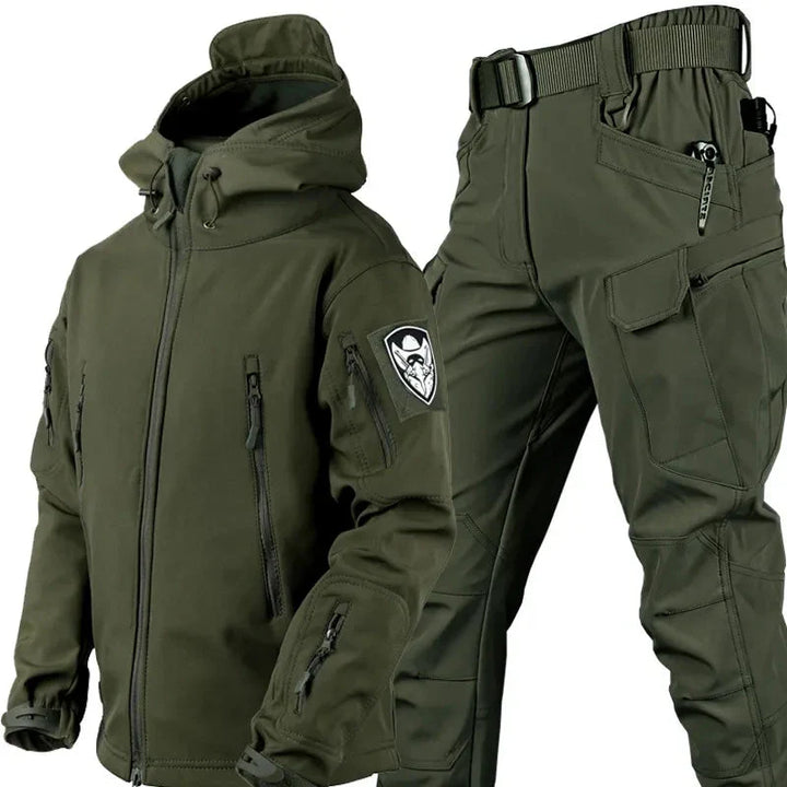 Set táctico para exteriores para hombres con chaqueta y pantalón – Cedric