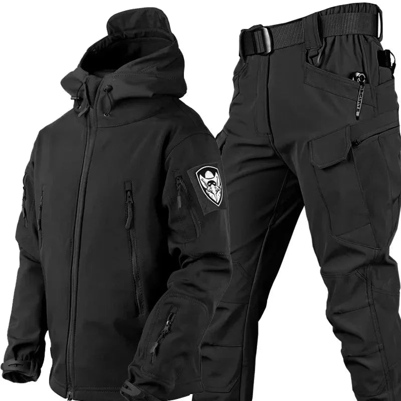 Set táctico para exteriores para hombres con chaqueta y pantalón – Cedric