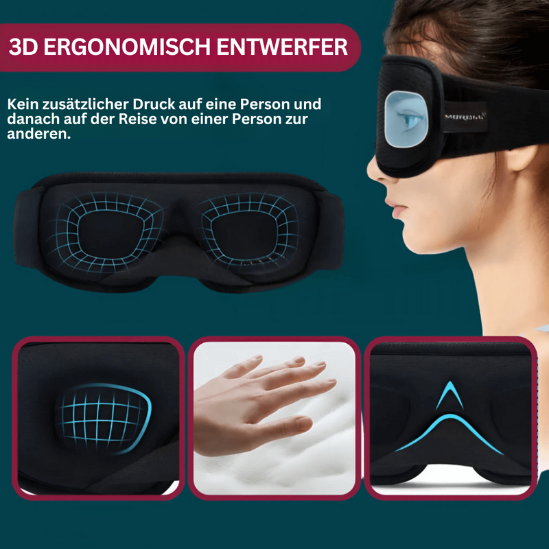 Ergonomisk sovemaske - DreamShield