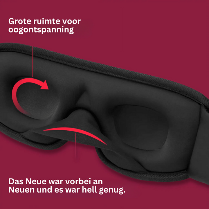 Ergonomisk sovemaske - DreamShield
