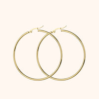 Large Hoop Earrings - Celeste