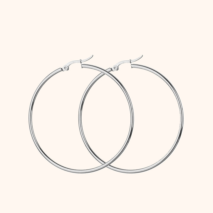 Large Hoop Earrings - Celeste