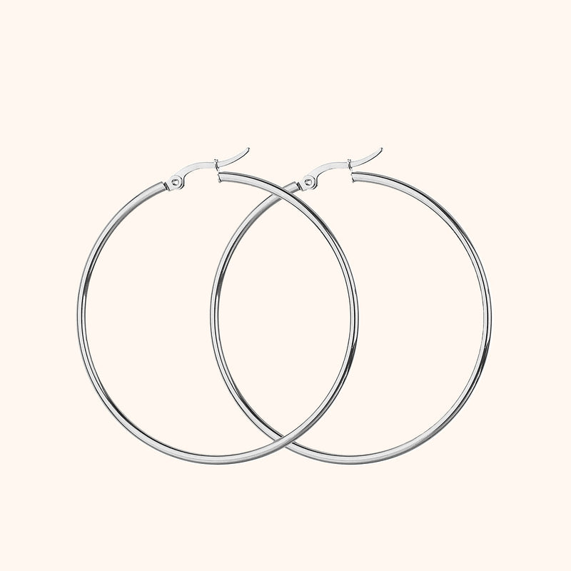 Large Hoop Earrings - Celeste