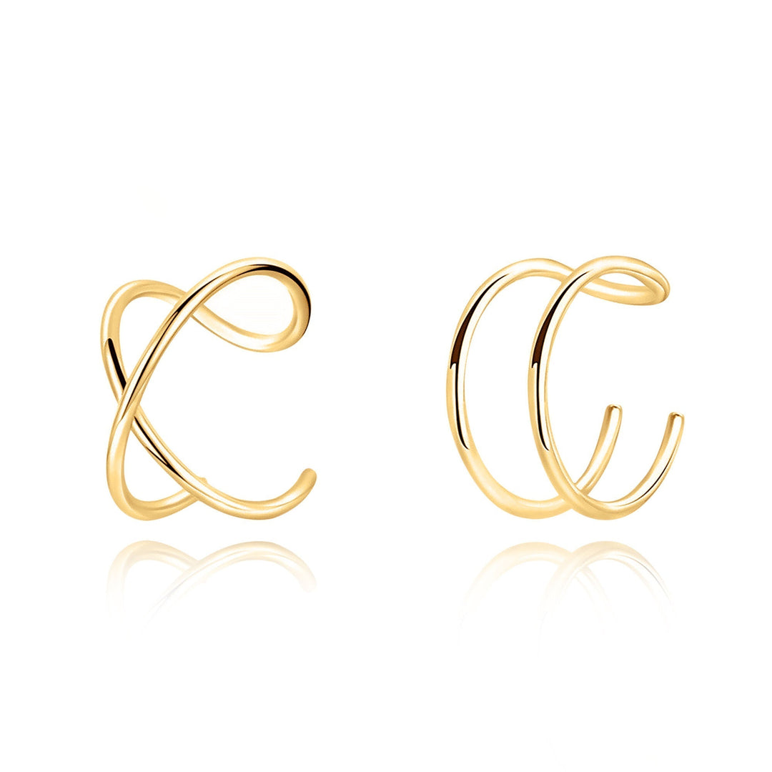 Modern U-shaped Ear Clips - Nova
