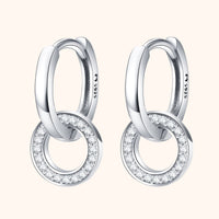 Connected Hoop Earrings – Nerida