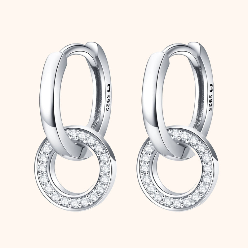 Connected Hoop Earrings – Nerida