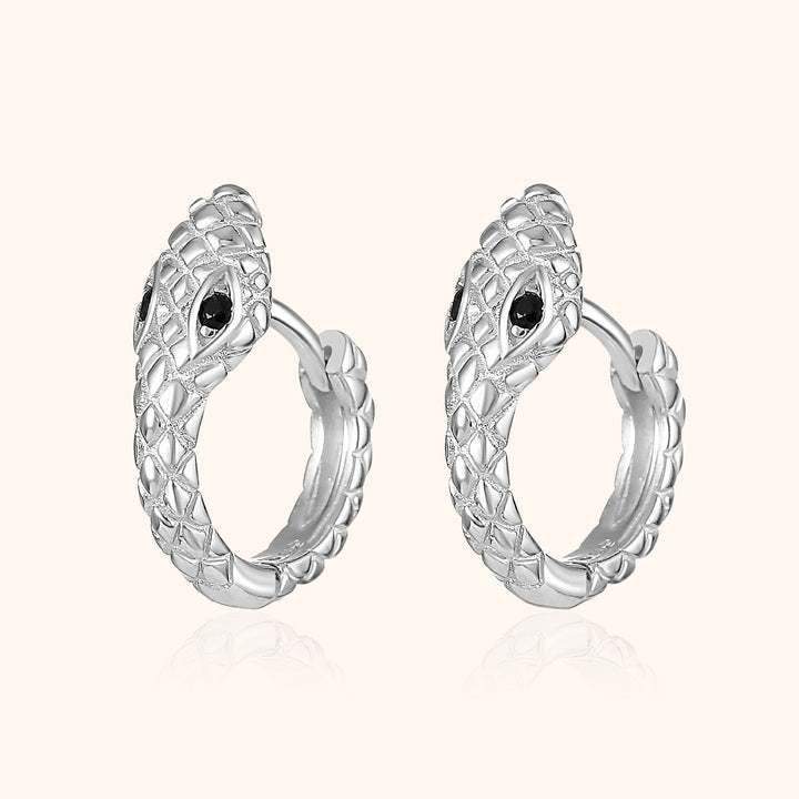 Compact Snake Earrings – Sophia