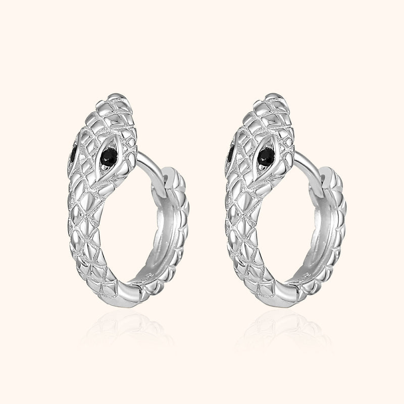 Compact Snake Earrings – Sophia
