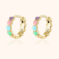 Rainbow Love Earrings - Celestina
