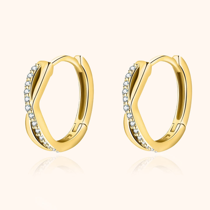Crossed Earrings - Sophia