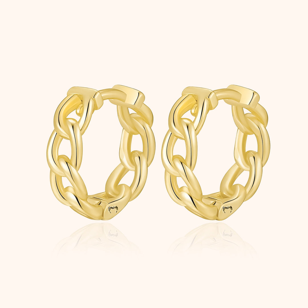 Chain-shaped Earrings - Noa