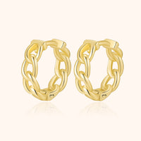 Chain-shaped Earrings - Noa
