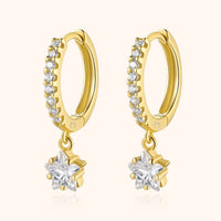 Hanging Star Earrings - Lyra