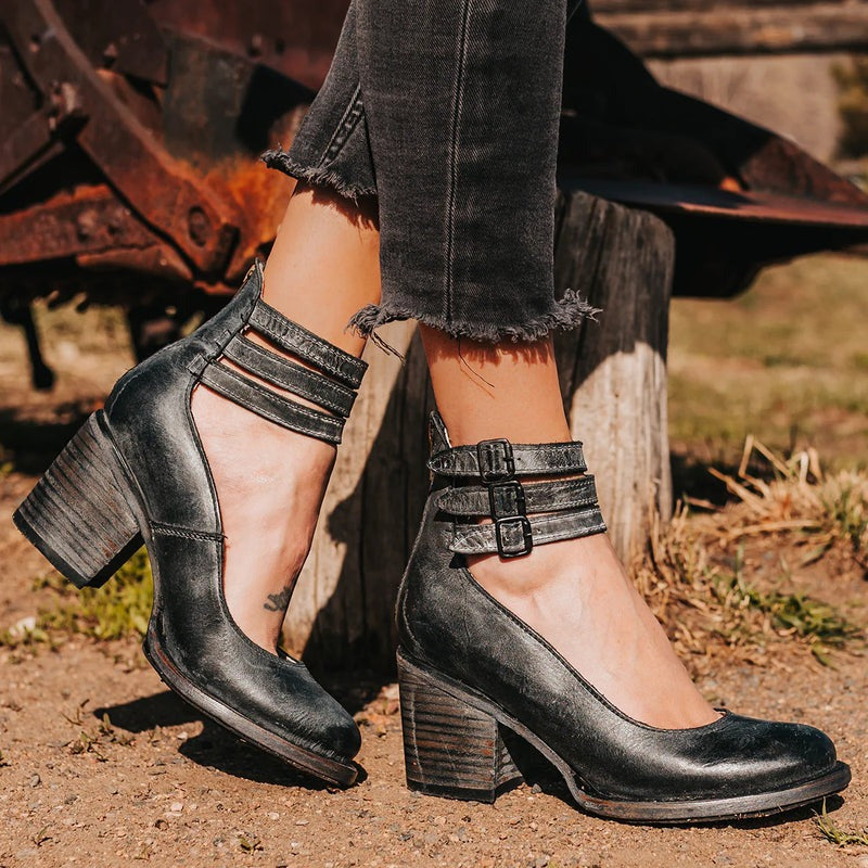 Comfortable & stylish women's leather shoes with non-slip sole – Amalia