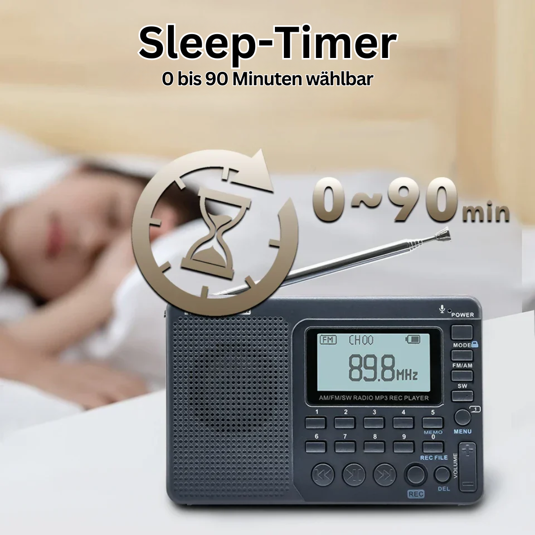 Kompakte Tragbare Radio – EchoWave
