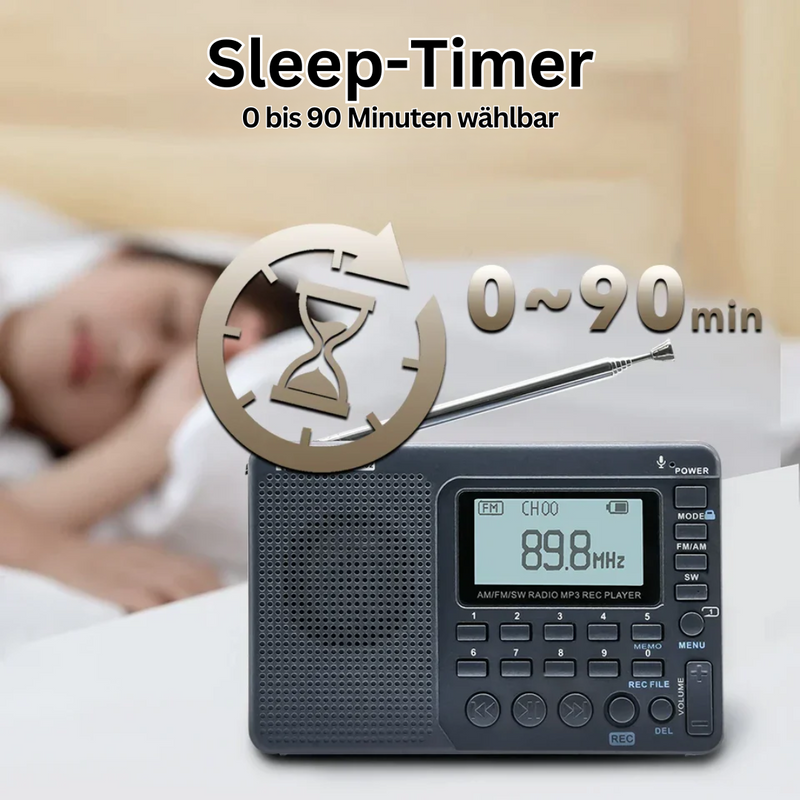 Kompakte Tragbare Radio – EchoWave