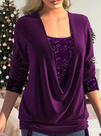 Glamorous and Comfortable Sparkle Top – Luna