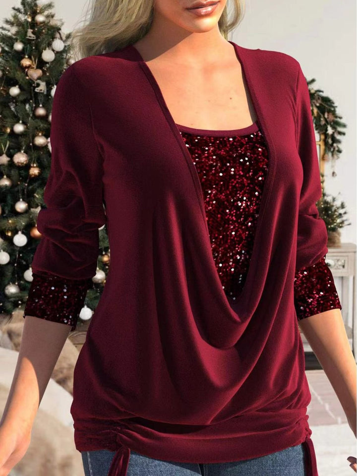 Glamorous and Comfortable Sparkle Top – Luna