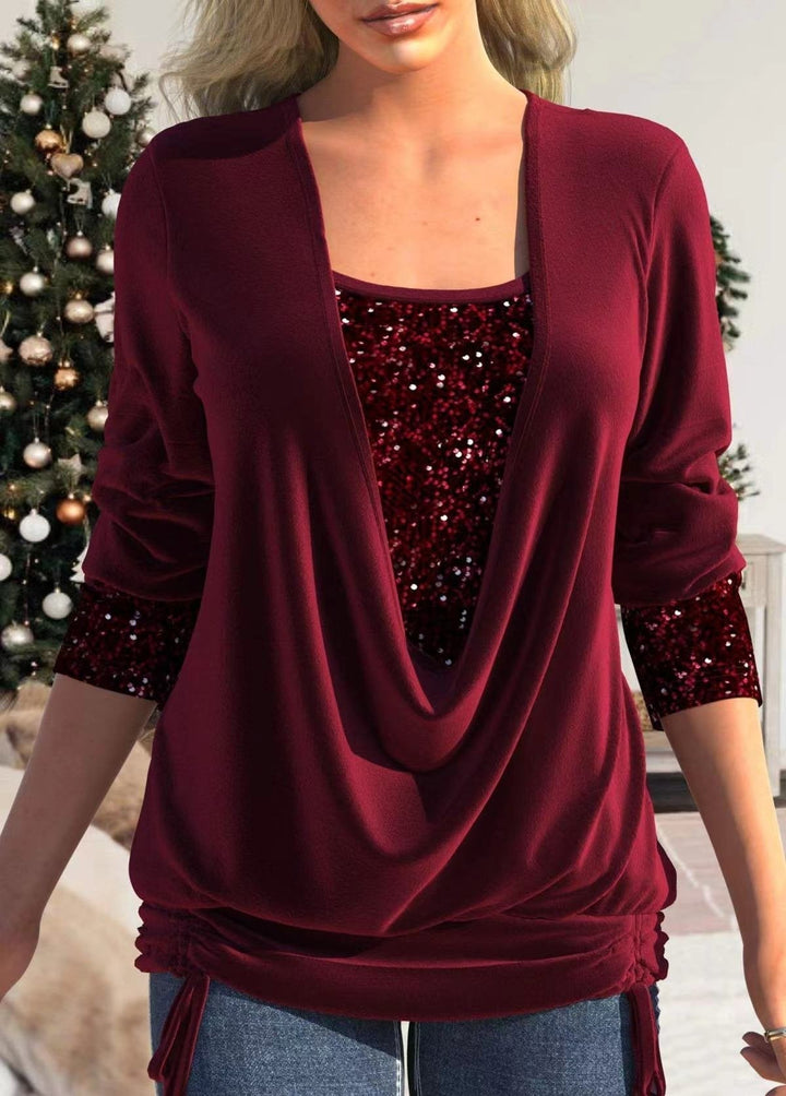 Glamorous and Comfortable Sparkle Top – Luna