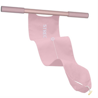 Elastisches Trainingsband mit Griffen & Fußschlaufen – FlexiStretch Trainer