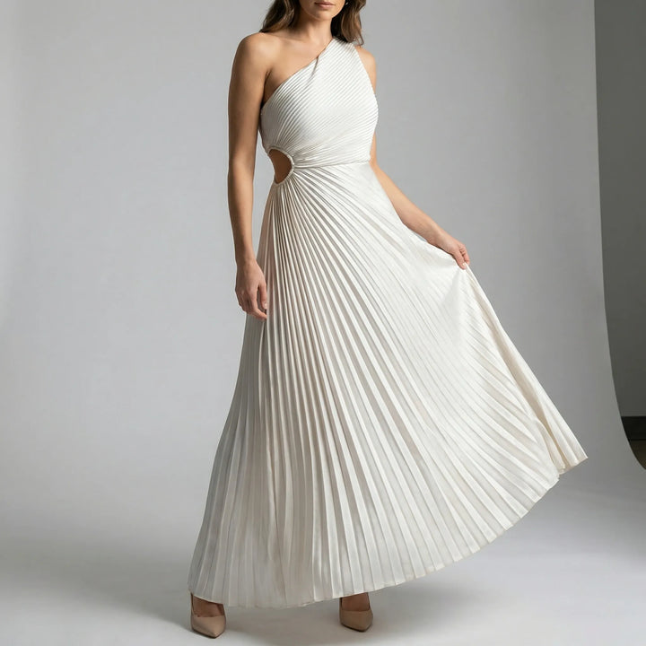 Einschulterkleid Mit Faltenrock - Lisann