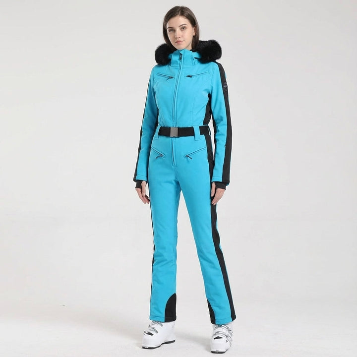 Einteiliges Skioverall Mit Kapuze - Clarissa