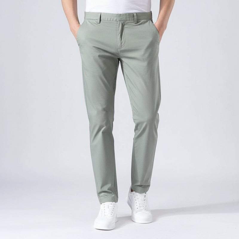 Elastische Slim Fit Hose - Larry