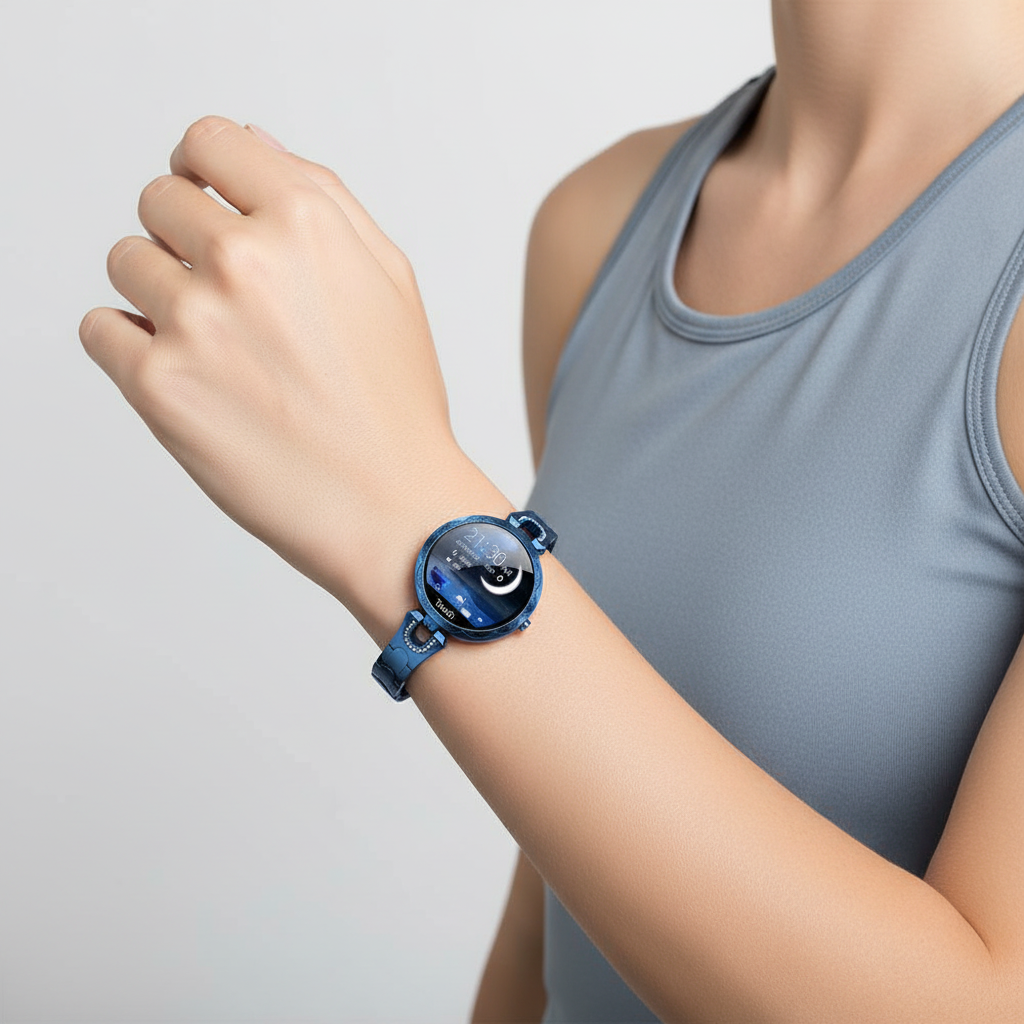 Elegante Damen Smartwatch - HydroGlow