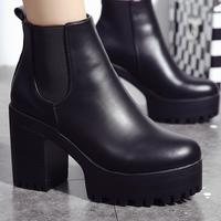 Elegante Schwarze Stiefeletten - Fiona