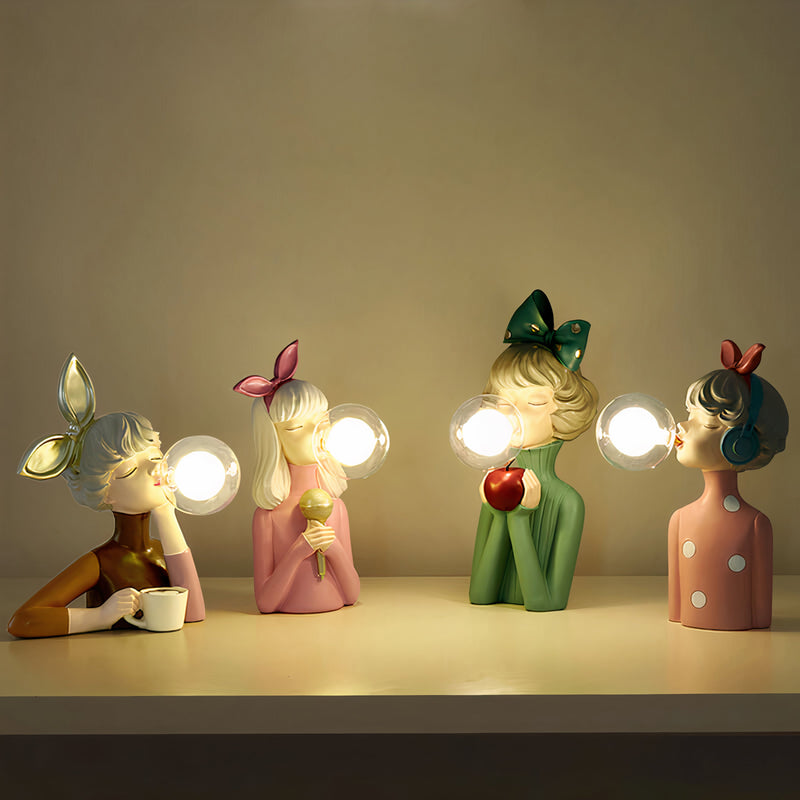 Handcrafted Table Lamp - CraftGlow