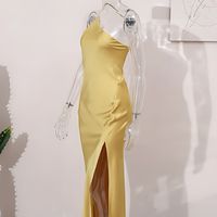 Vestido de verano amarillo con espalda descubierta – Noëlle
