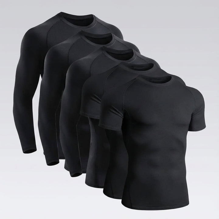 Eng Anliegendes Kompressionsshirt Langarm Set - Grant