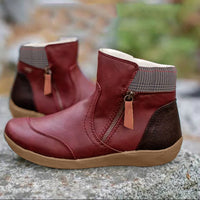 Solid Color Ankle Boots - WarmStep