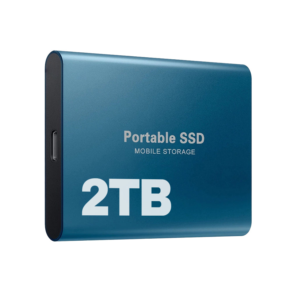 External SSD 2TB Portable Shockproof High-Speed Storage Drive 4