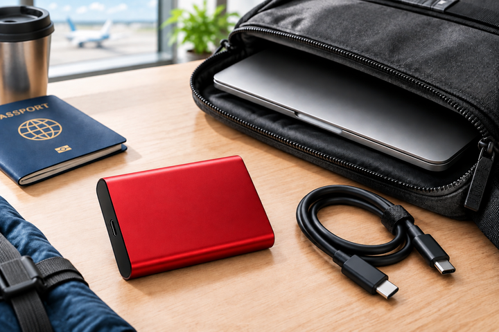 Mobile 2-TB storage for creative projects