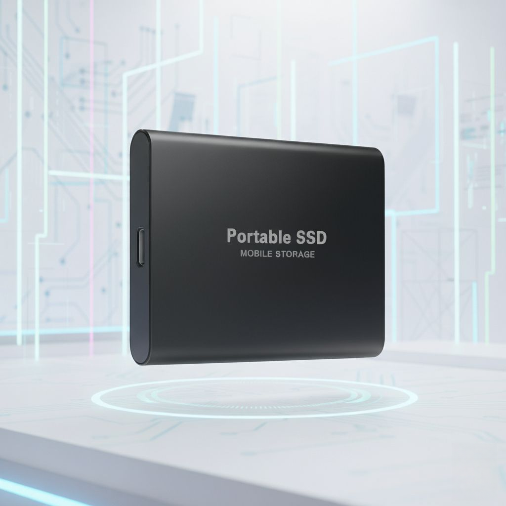 Portable External SSD Hard Drive with USB 3.1 - High Capacity On-the-Go 12