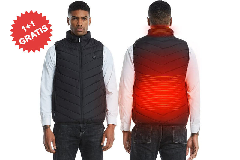 Unisex opvarmet vest 1+1 GRATIS – HeatGuard