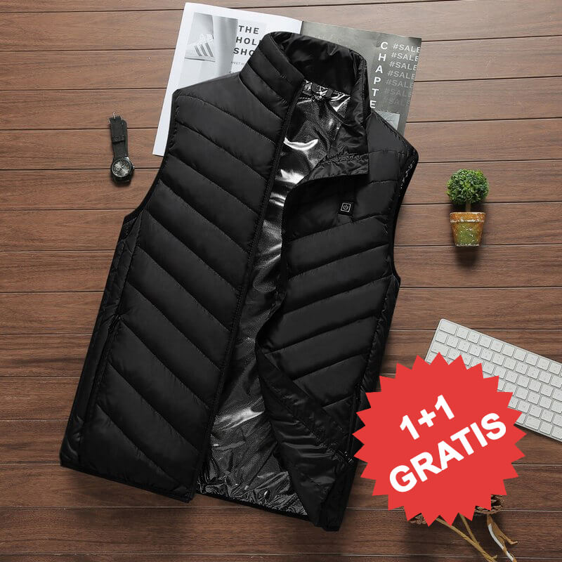 Unisex opvarmet vest 1+1 GRATIS – HeatGuard