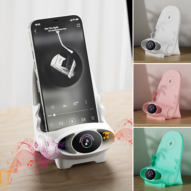 Wireless Phone Holder with 15W Fast Charging Function - FlexCharge Chair