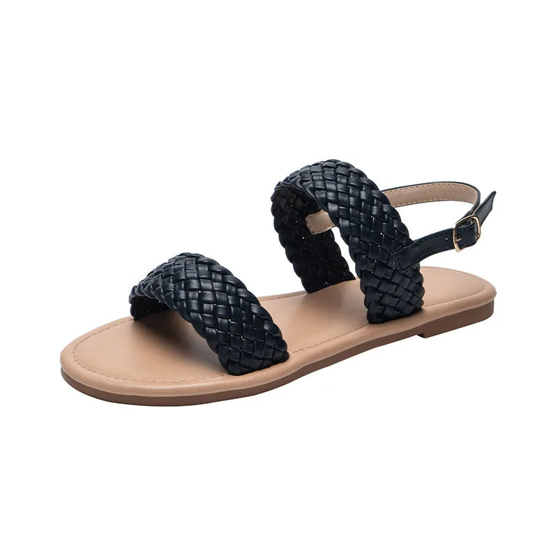Flat summer shoes with non-slip sole – Elina