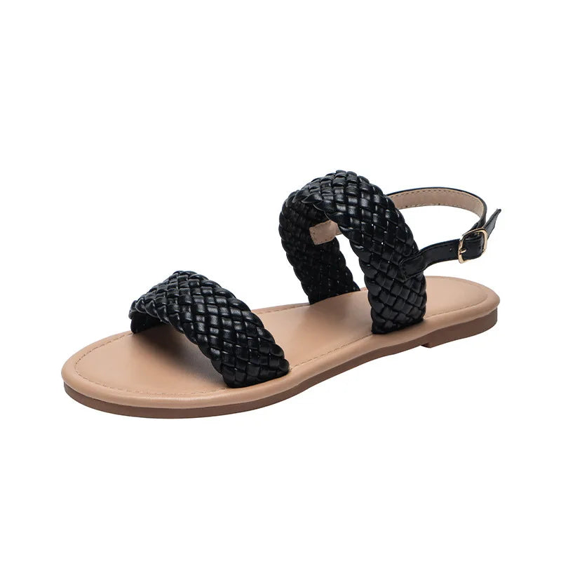 Flat summer shoes with non-slip sole – Elina