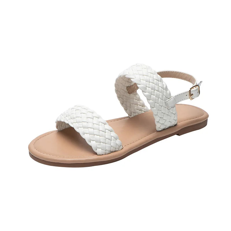 Flat summer shoes with non-slip sole – Elina