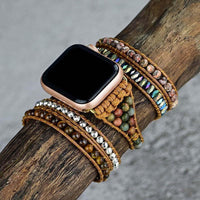 Tiger Eye Strengthening Apple Watch Band - Orion