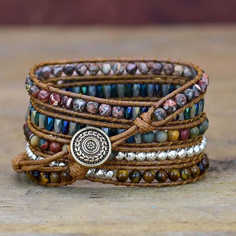 Tiger Eye Strengthening Apple Watch Band - Orion