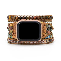 Tiger Eye Strengthening Apple Watch Band - Orion