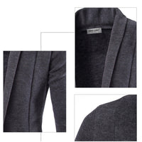 Luksuriøs slim-fit stretch herreblazer - Dominic