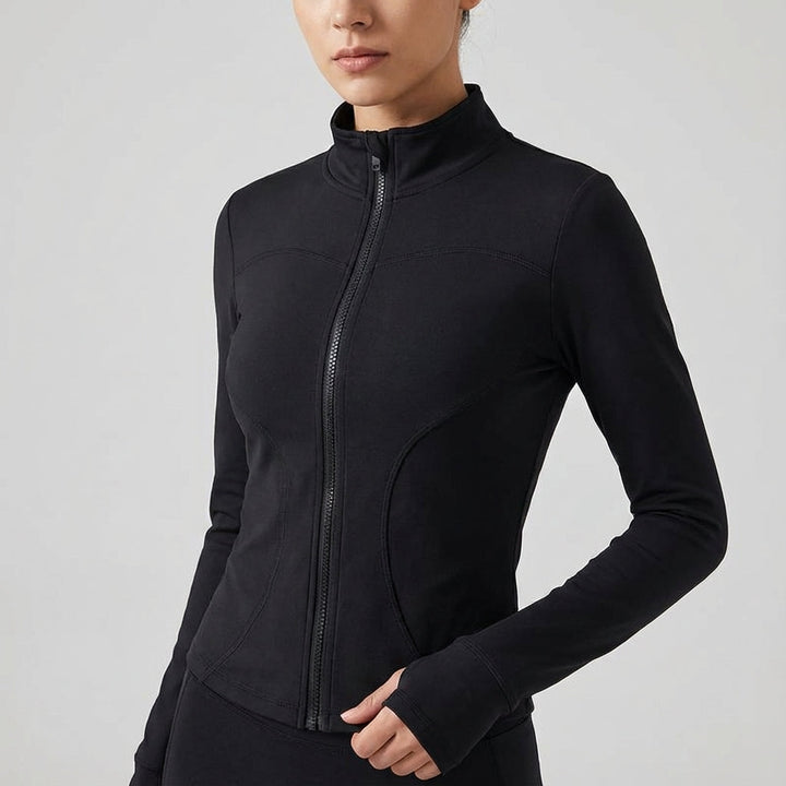 Figurbetonte Activewearjacke Aus Stretch - Georgia