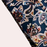 Men's shirt with floral pattern and short sleeves – Florado