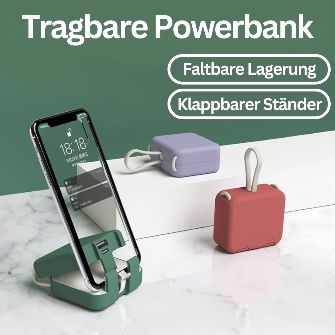 Sammenklappelig Powerbank - FoldCharge