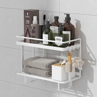 Freihängendes Badaufbewahrungsregal - LooShelf
